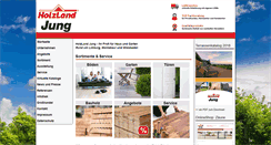 Desktop Screenshot of holzland-jung.de